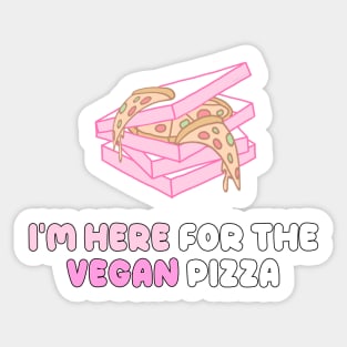 Vegan Pizza Sticker